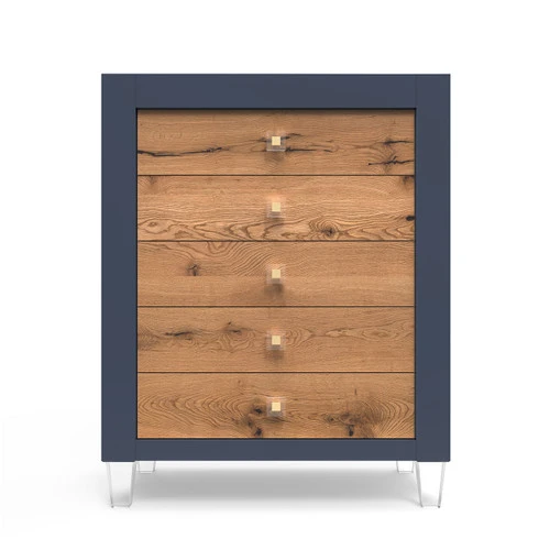 Romina Furniture Millenario Tall Chest 2 Romina Furniture Millenario Tall Chest - Image 2