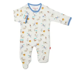 Magnetic Me Howlarious Organic Cotton Magnetic Footie