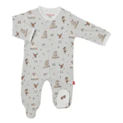 Magnetic Me Perfect Sunday Organic Cotton Magnetic Footie