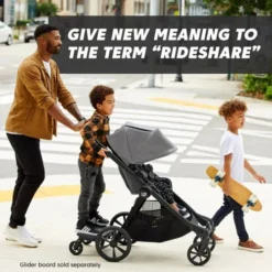 Baby Jogger City Select 2 + City GO 2 Travel System, Radiant Slate -Children's Products 2151913 2 79922.1667683454