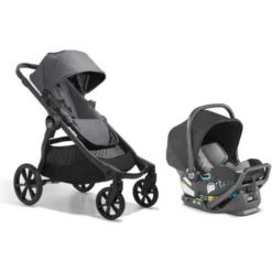 Baby Jogger City Select 2 + City GO 2 Travel System, Radiant Slate