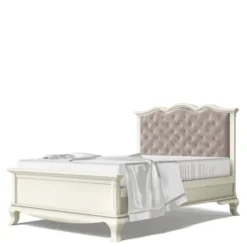 Romina Furniture Cleopatra Tufted Headboard Panel -Children's Products 7537BS BGE V 01514.1529538157