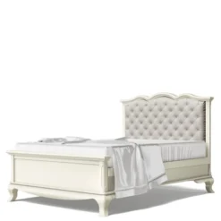 Romina Furniture Cleopatra Tufted Headboard Panel -Children's Products 7537BS BGE 15196.1529538160