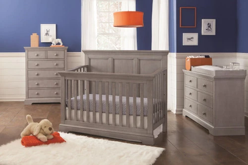 Westwood Hanley 3 Piece Nursery Set - Convertible Crib + Double Dresser + Chest 1 Westwood Hanley 3 Piece Nursery Set - Convertible Crib + Double Dresser + Chest