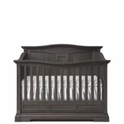 Romina Furniture Imperio Convertible Crib W/ Solid Back