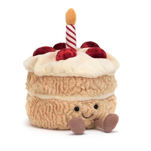 Jellycat Amuseable Birthday Cake Plush 1 Jellycat Amuseable Birthday Cake Plush
