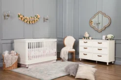 Namesake Tanner 3-in-1 Convertible Crib, Warm White 11 Namesake Tanner 3-in-1 Convertible Crib, Warm White -Children's Products B14301RW Lifestyle 08 61814.1627144648
