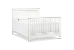 Franklin & Ben Beckett 4-in-1 Convertible Crib, Warm White -Children's Products B14401RW White Background 06 18509.1527726944
