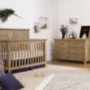 Franklin & Ben Emory 2 Piece Nursery Set - Convertible Crib + Double Dresser