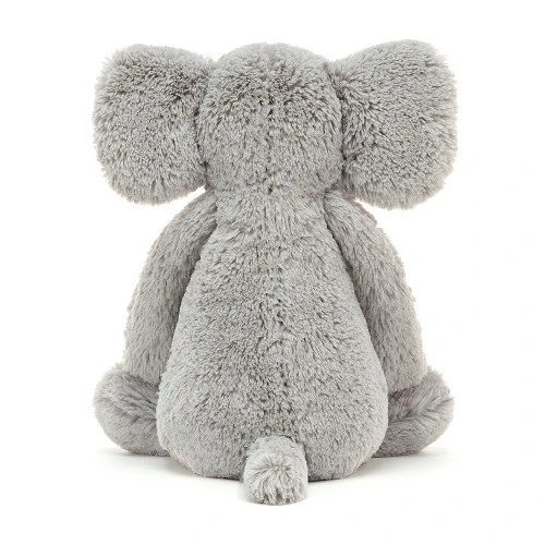 Jellycat Bashful Grey Elephant Medium Plush 2 Jellycat Bashful Grey Elephant Medium Plush - Image 2