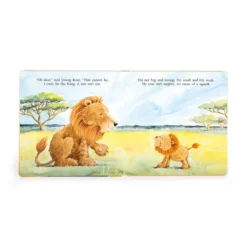 Jellycat The Very Brave Lion Book -Children's Products BK4BL 2 82340.1614044110