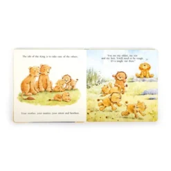 Jellycat The Very Brave Lion Book -Children's Products BK4BL 3 79616.1614044110