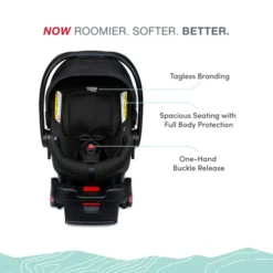 BOB Gear Revolution Flex 3.0 Travel System, Graphite Black -Children's Products BOB Gear Flex 3.0 B Safe Gen2 TS ATF 04 37925.1685747410