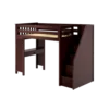 Jackpot! All-In-One Twin Study High Loft Bed W/ Staircase