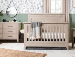 Franklin & Ben Beckett Rustic 2 Piece Nursery Set, Sandbar