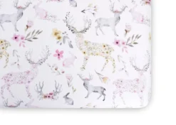 Oilo Fawn Jersey Crib Sheet