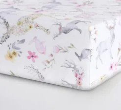 Oilo Fawn Jersey Crib Sheet -Children's Products CSH FAWNi 62595.1616816121