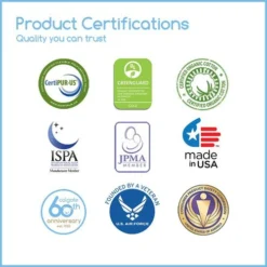 Colgate ZenBaby™ Hybrid 2-in-1 Crib Mattress With KulKote® -Children's Products Colgate Certification Logos Foam OC web 149a71c8 c6a2 4ad4 9544 4a2057eeb568 grande 02243.1554679775