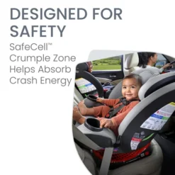 Britax One4Life ClickTight All-in-One, Diamond Quilted Gray -Children's Products E1C904G One4Life DiamondQuiltedGray 5 Master 2023 51504.1685743055