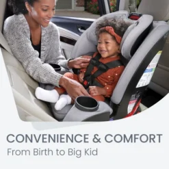 Britax One4Life ClickTight All-in-One, Diamond Quilted Gray -Children's Products E1C904G One4Life DiamondQuiltedGray 8 Master 2023 95851.1685743053