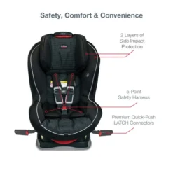 Britax Emblem 3-Stage Convertible Car Seat, Dash -Children's Products Emblem ATF Dash 04 50882.1684470500