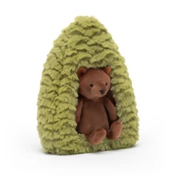 Jellycat Forest Fauna Bear Plush 7 Jellycat Forest Fauna Bear Plush -Children's Products FORF2B 3 28230.1683911656