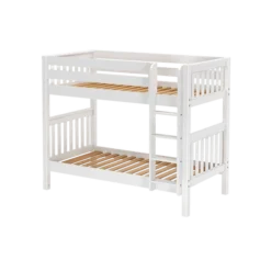 Maxtrix Kids GETIT Twin Medium Bunk Bed W/ Straight Ladder -Children's Products GETIT WS 12233.1568936797