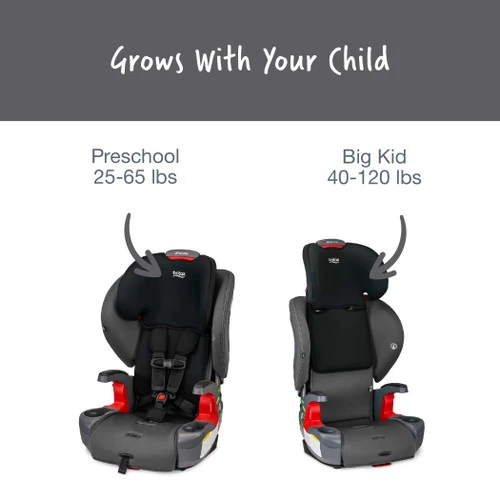 Britax Grow With You Harness-2-Booster Car Seat, Mod Black 5 Britax Grow With You Harness-2-Booster Car Seat, Mod Black - Image 5