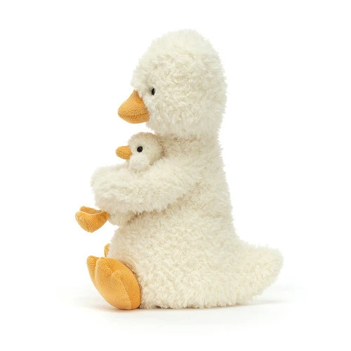 Jellycat Huddles Duck Bunny Plush 2 Jellycat Huddles Duck Bunny Plush - Image 2