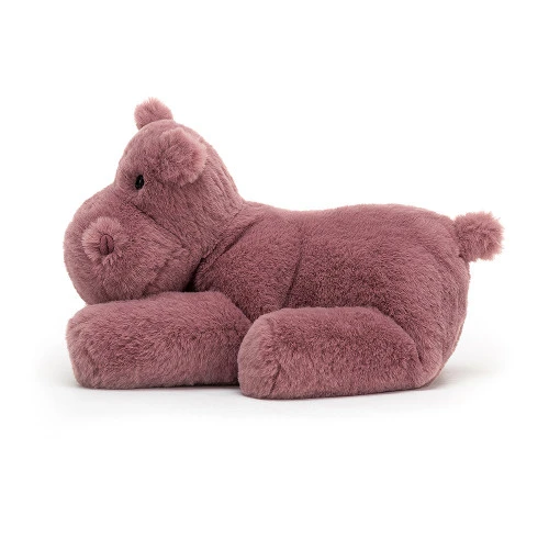 Jellycat Huggady Hippo Medium Plush 2 Jellycat Huggady Hippo Medium Plush - Image 2