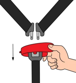 UnbuckleMe Car Seat Buckle Release Tool 14 UnbuckleMe Car Seat Buckle Release Tool -Children's Products How to Use Step 3 63384.1541967131