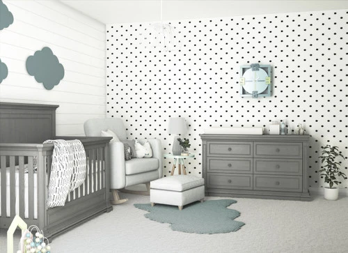 Silva Furniture Jackson 2 Piece Nursery Set 1 Silva Furniture Jackson 2 Piece Nursery Set