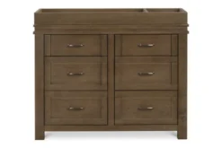 Namesake Wesley Farmhouse Removable Changing Tray -Children's Products M0619SW White Background 02 48571.1610485143