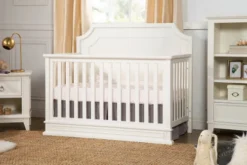 Namesake Emma Regency 4-in-1 Convertible Crib, Warm White -Children's Products M10701RW Lifestyle Main 10 84972.1686351721