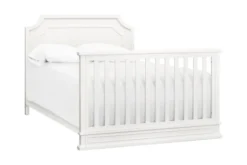 Namesake Emma Regency 4-in-1 Convertible Crib, Warm White -Children's Products M10701RW White Background 09 47026.1686351721