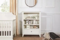 Namesake Emma Regency Bookcase, Warm White 7 Namesake Emma Regency Bookcase, Warm White -Children's Products M10714RW Lifestyle Main 04 10108.1686352705