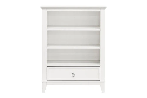 Namesake Emma Regency Bookcase, Warm White 2 Namesake Emma Regency Bookcase, Warm White - Image 2