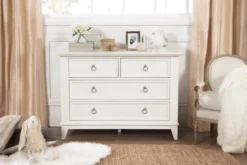 Namesake Emma Regency 4 Drawer Dresser, Warm White -Children's Products M10716RW Lifestyle Main 07 45495.1686352034
