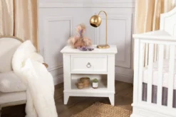 Namesake Emma Regency Nightstand, Warm White -Children's Products M10760RW Lifestyle Main 04 96050.1686352829