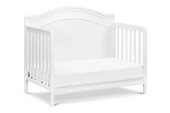 Davinci Charlie 4-in-1 Convertible Crib -Children's Products M12801W White Background 04 43446.1598505480