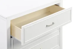 Davinci Charlie 3-Drawer Dresser -Children's Products M12823W White Background 02 71855.1598503041