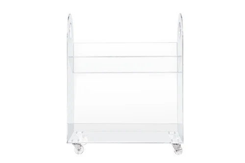 Babyletto Presto Acrylic Bookcase & Cart 2 Babyletto Presto Acrylic Bookcase & Cart - Image 2