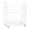 Babyletto Presto Acrylic Bookcase & Cart