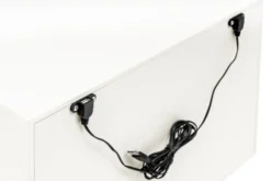 Babyletto Palma Nightstand W/ USB Port 7 Babyletto Palma Nightstand W/ USB Port -Children's Products M15960RWNL White Background 03 84819.1626031790