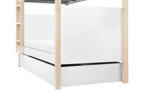 Babyletto Universal Twin Storage Trundle Bed, White 4 Babyletto Universal Twin Storage Trundle Bed, White - Image 4