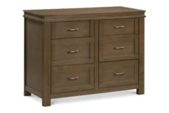 Namesake Wesley Farmhouse 6 Drawer Double Dresser