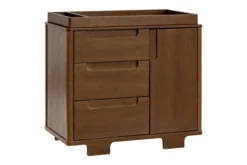 Babyletto Yuzu 3-Drawer Changer Dresser 13 Babyletto Yuzu 3-Drawer Changer Dresser -Children's Products M23423NL White Background Main 01 05320.1686349469