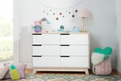 Babyletto Hudson Double Dresser -Children's Products M4216NXW Lifestyle Main 03 89775.1616986929
