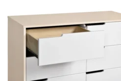 Babyletto Hudson Double Dresser -Children's Products M4216NXW White Background 02 91974.1616986939