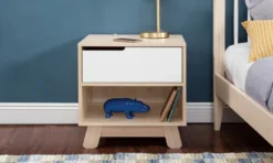 Babyletto Hudson Nightstand W/ USB Port 14 Babyletto Hudson Nightstand W/ USB Port -Children's Products M4260NXW Lifestyle Main 07 59243.1616987005
